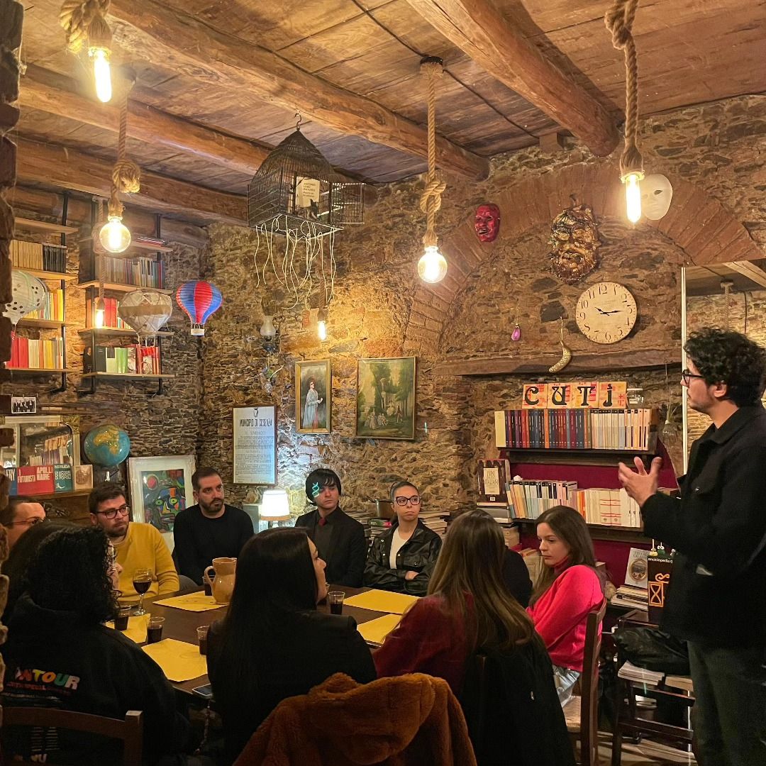 Una serata nella biblioteca